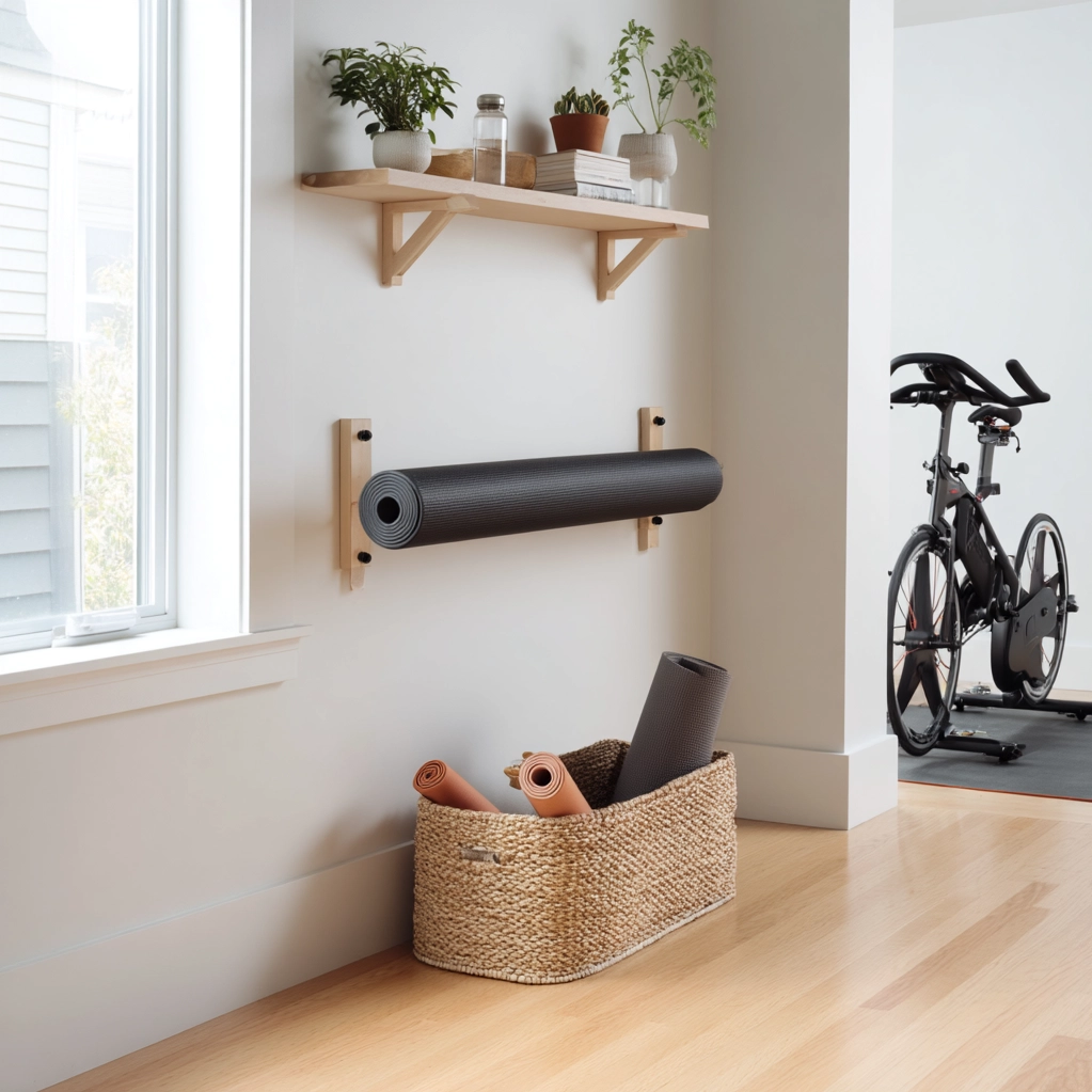 foam roller storage ideas
