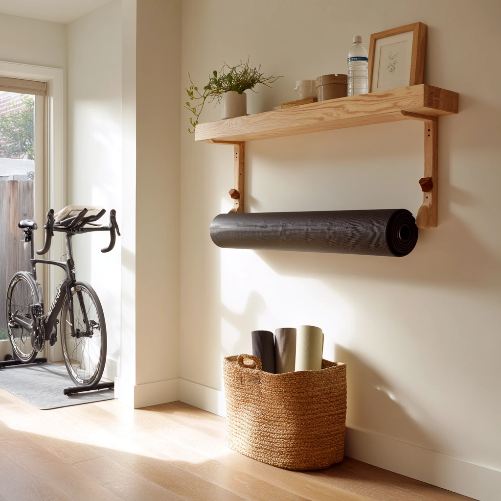 foam roller storage ideas