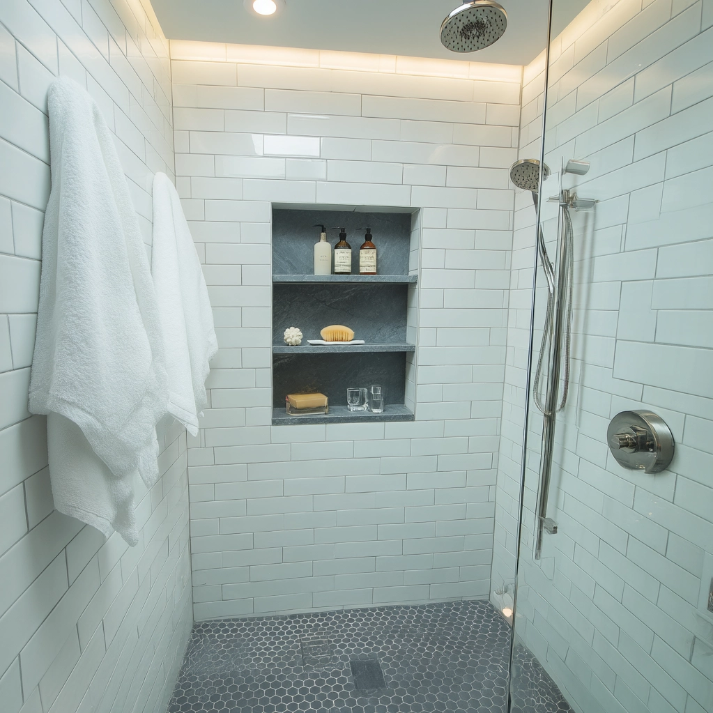 shower niche ideas