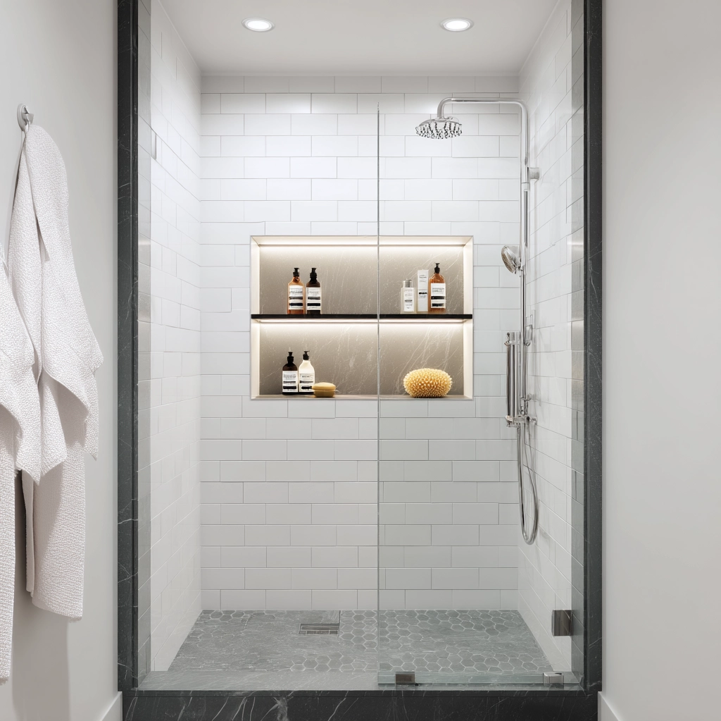 shower niche ideas