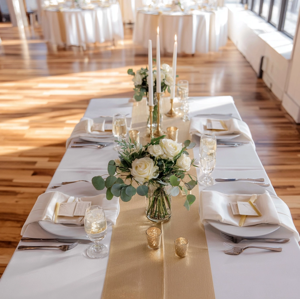 wedding table setting ideas