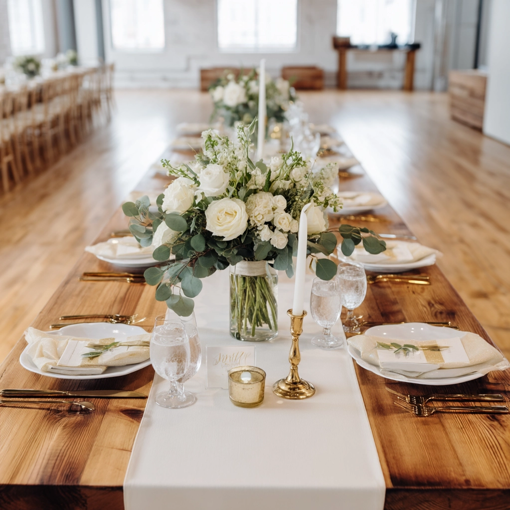 wedding table setting ideas