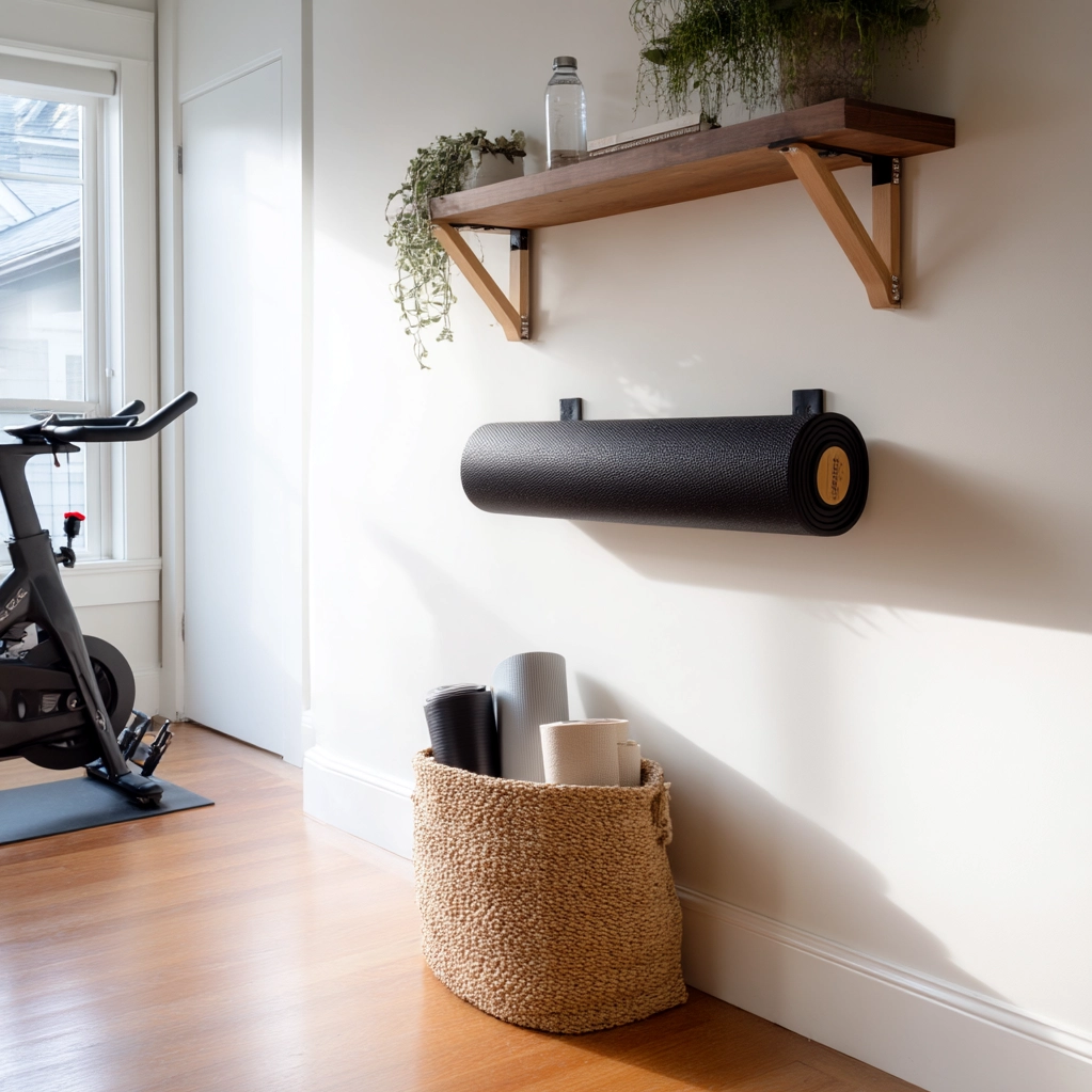 foam roller storage ideas