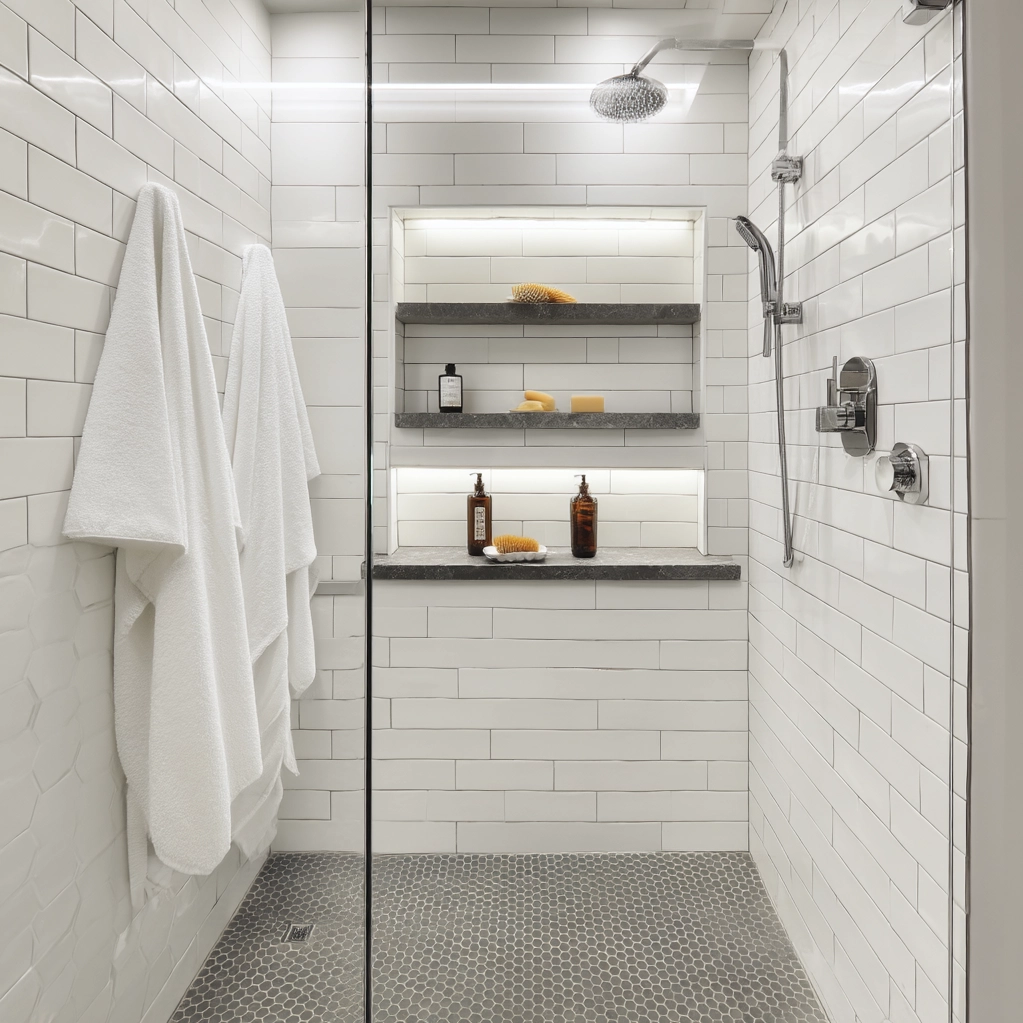 shower niche ideas