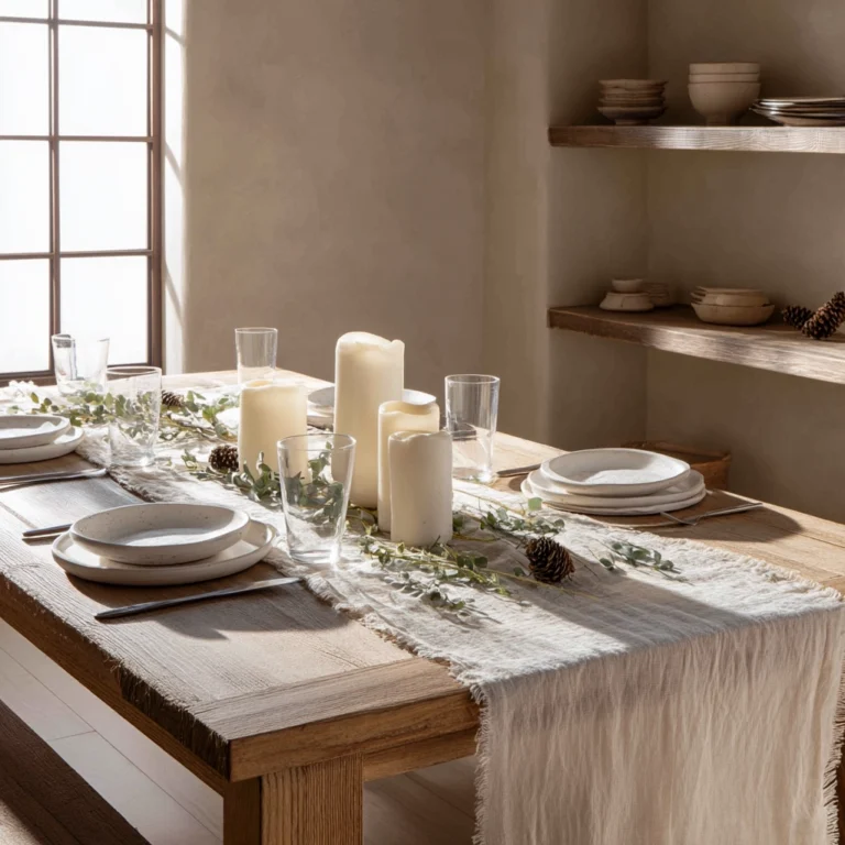 Cheesecloth Table Runner Ideas: Effortless Elegance for Your Dining Space