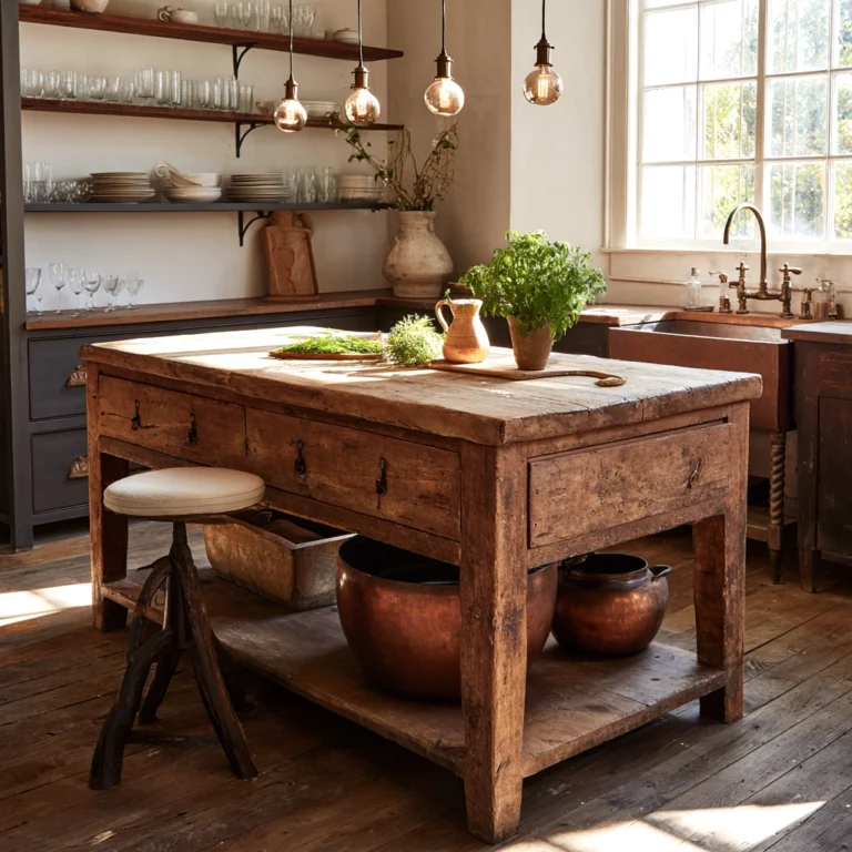 Antique Kitchen Island: Transform Your Space with Stunning Character
