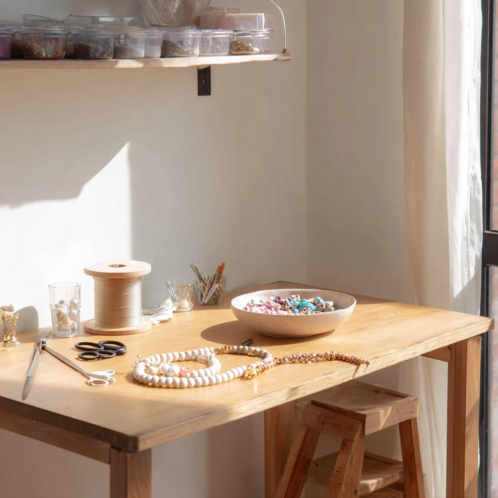 clay bead bracelet ideas with pearls