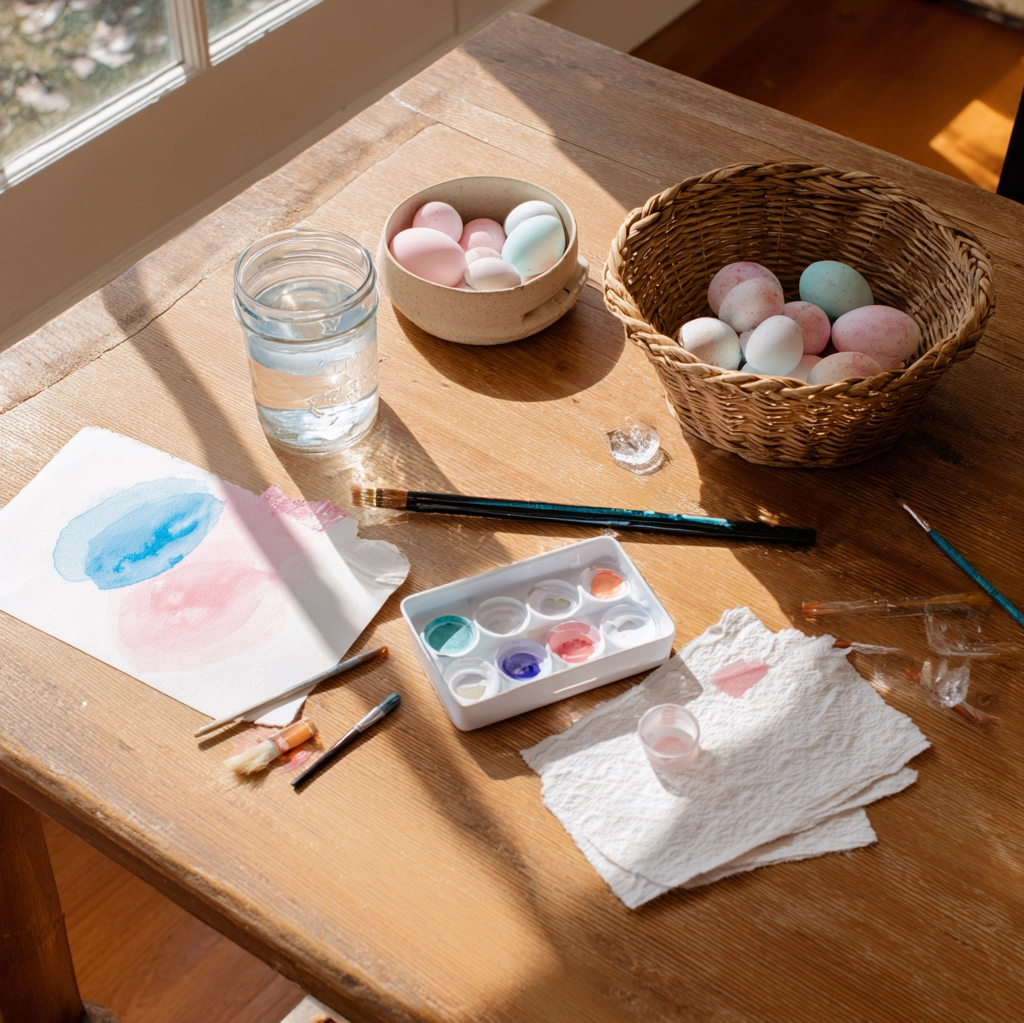 easter watercolor ideas