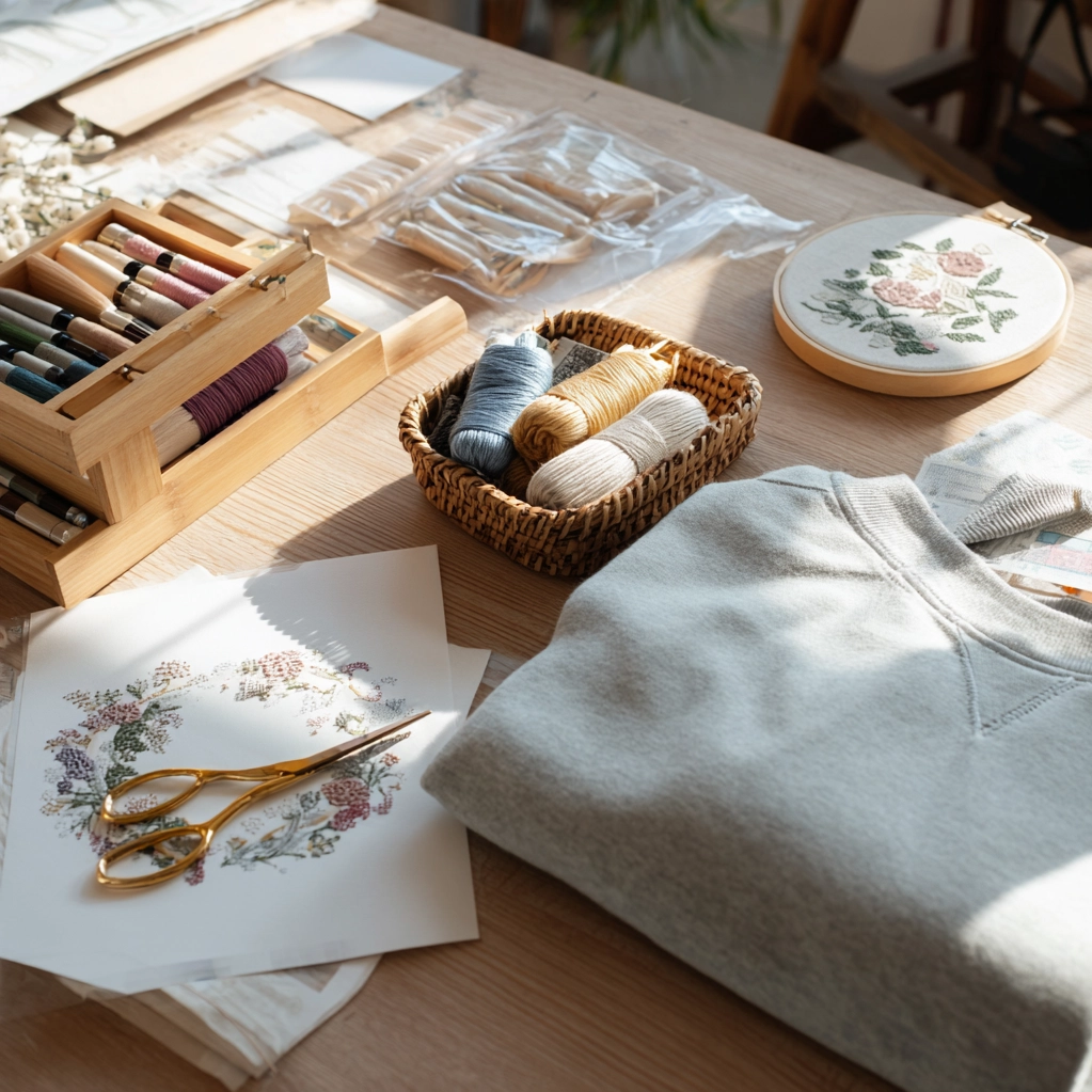 embroidery sweatshirt ideas