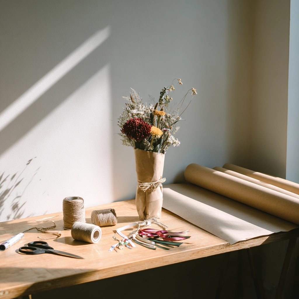 flower wrapping ideas