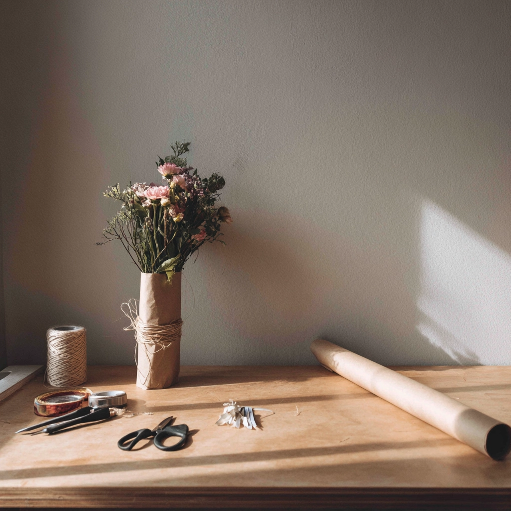 flower wrapping ideas