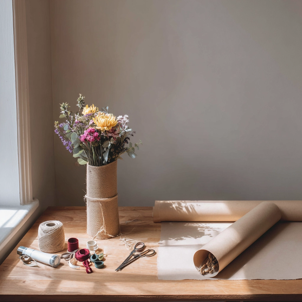 flower wrapping ideas