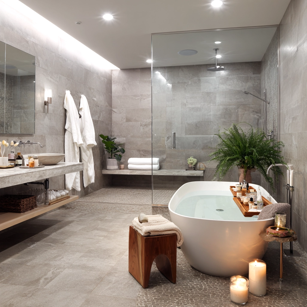 home spa bathroom ideas luxury