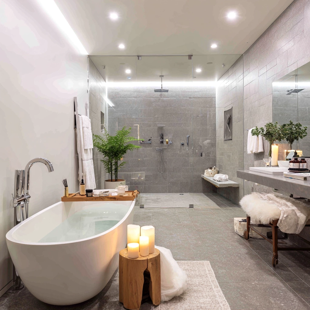 home spa bathroom ideas luxury