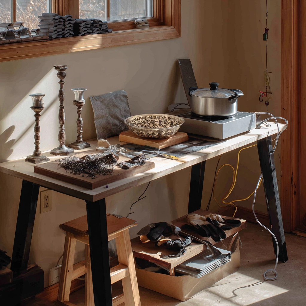 ideas for pewter casting