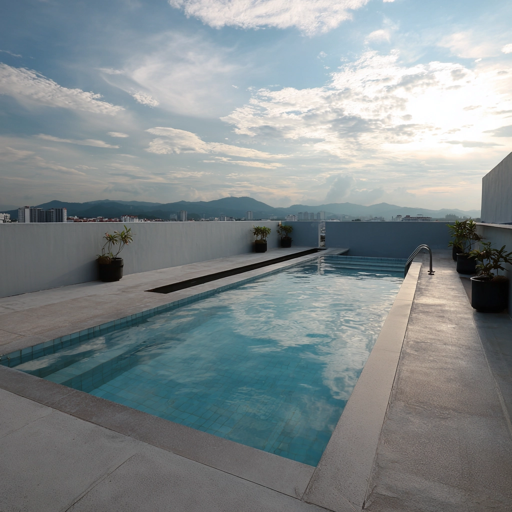 infinity pools above the clouds