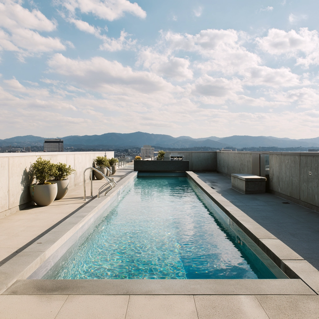 infinity pools above the clouds