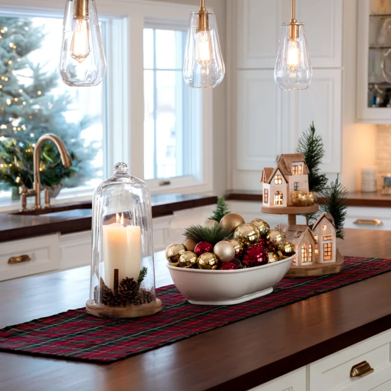 Island Countertop Decor Christmas: Transform Your Kitchen with Effortless Elegance