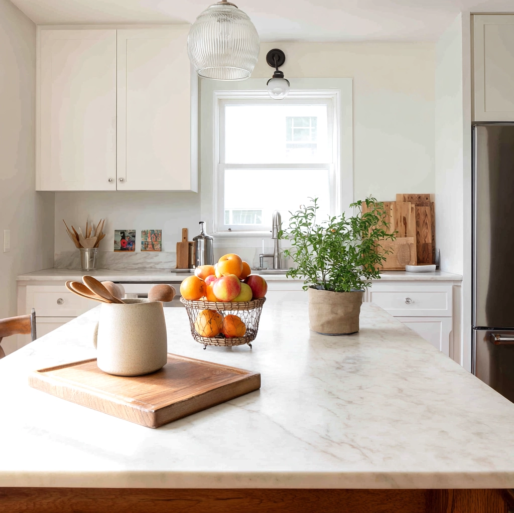 island countertop decor ideas