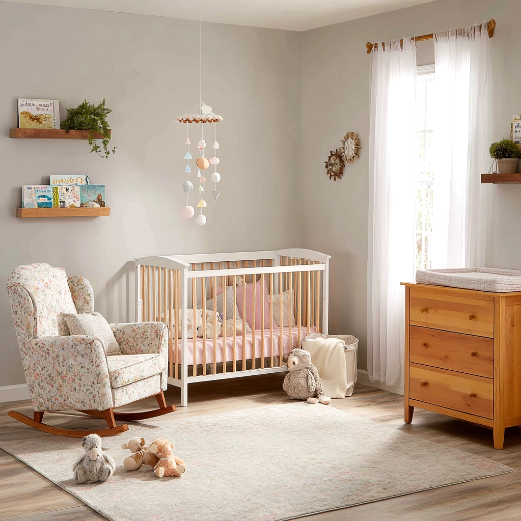 nursery room decor girl