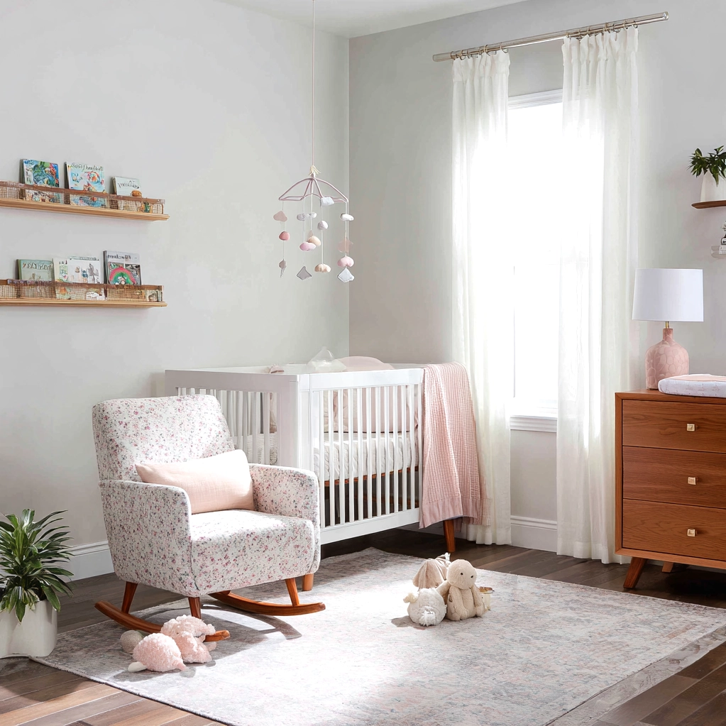 nursery room decor girl