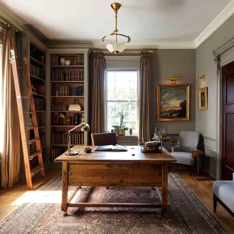 Old Money Office Ideas: Timeless Strategies for Sophisticated Workspaces