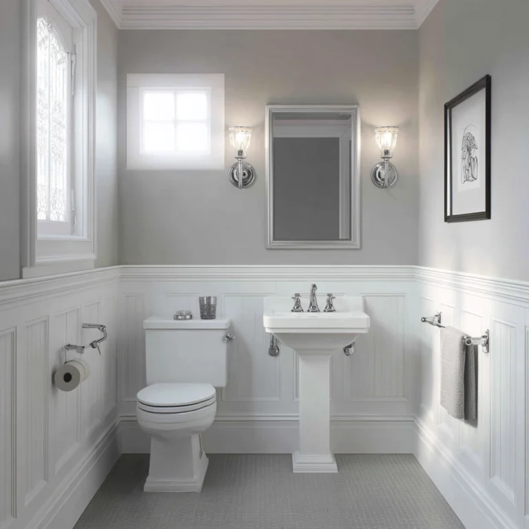 Powder Room Wainscoting Ideas: 7 Stunning Designs That Transform Tiny Spaces