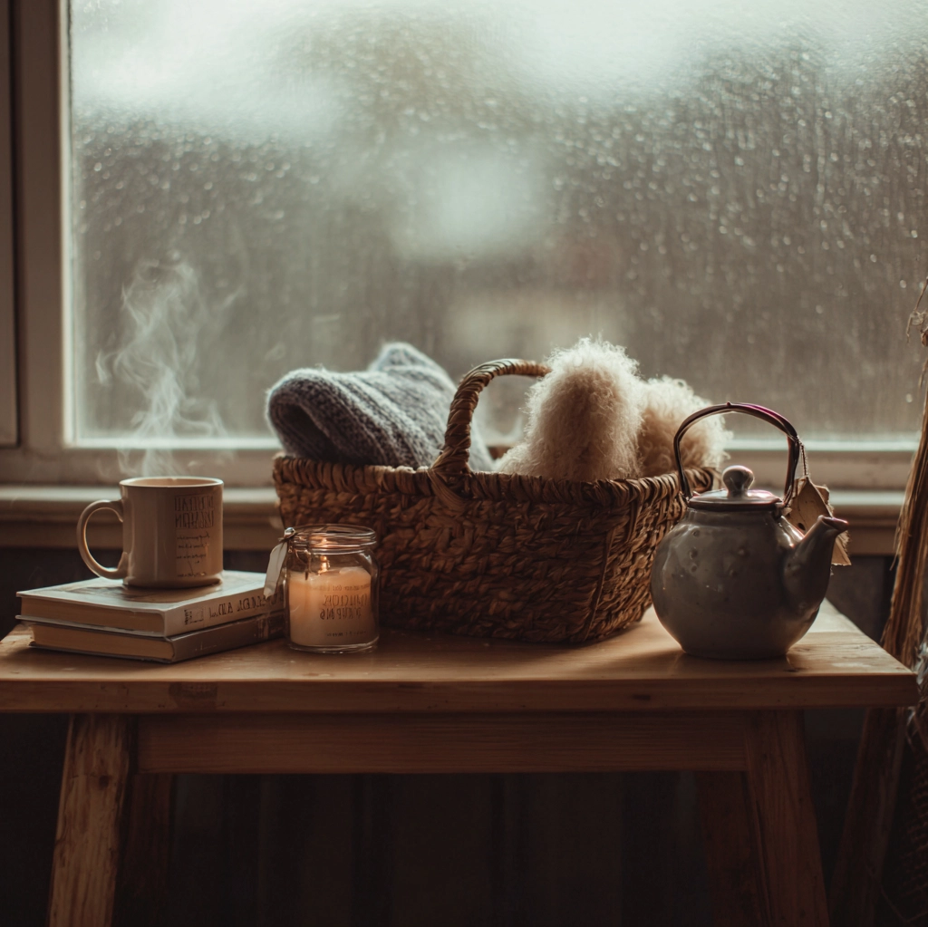 rainy day gift basket ideas