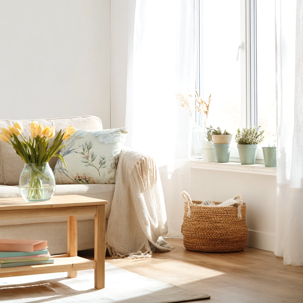 spring decorations for the home