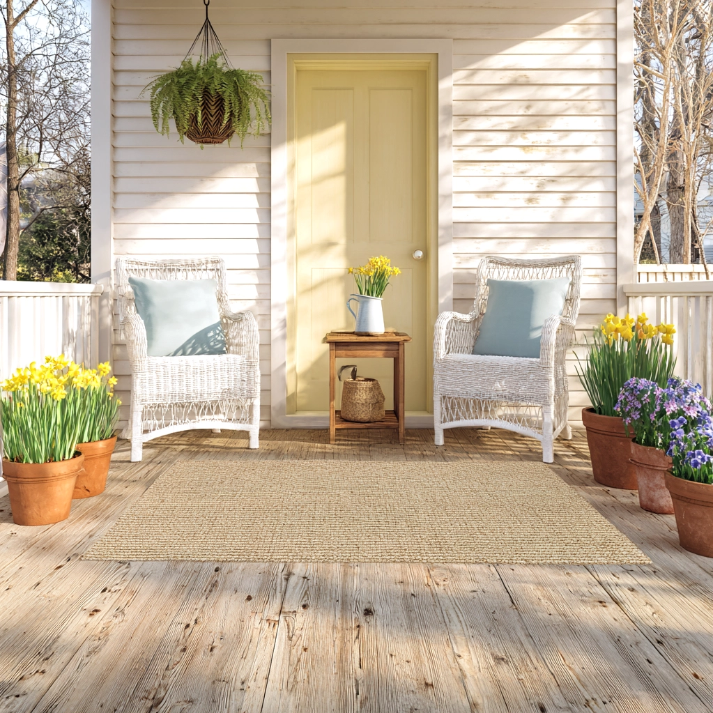spring front porch