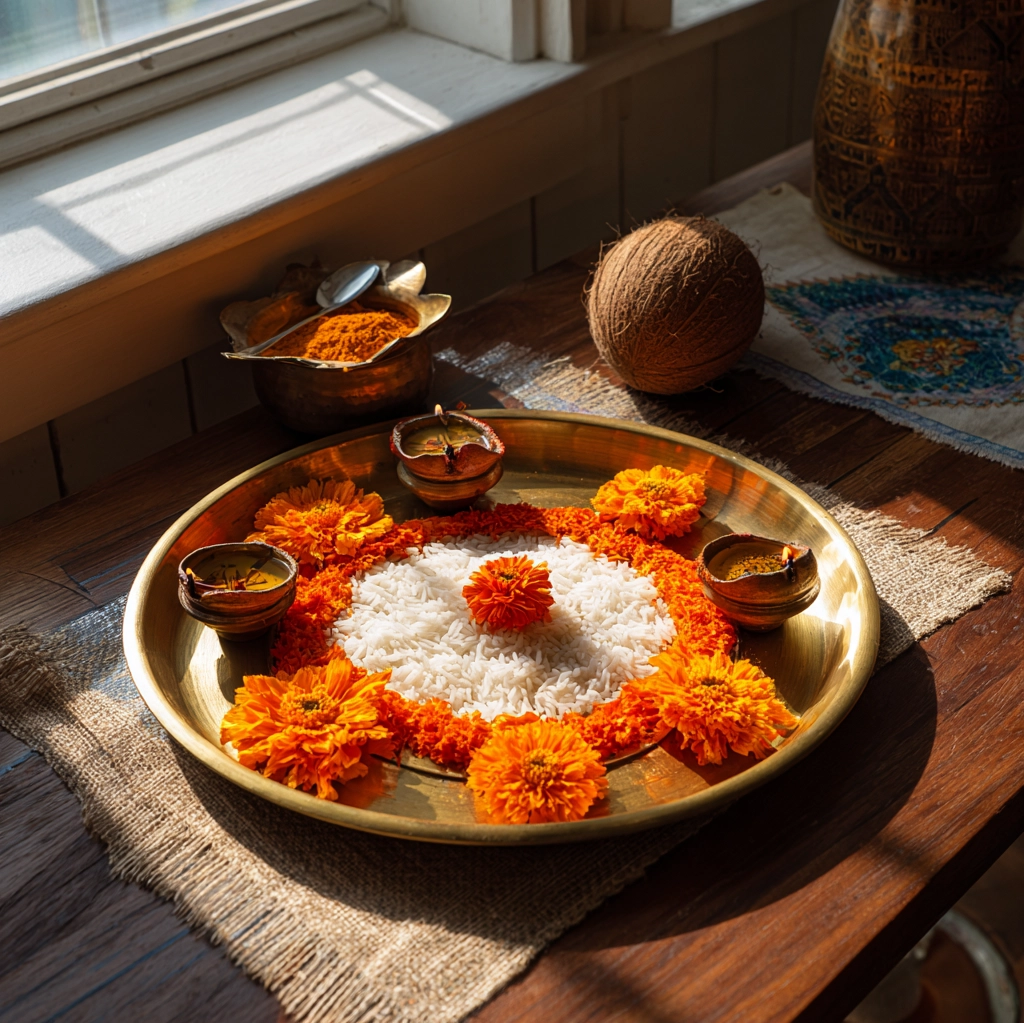 thali decoration ideas