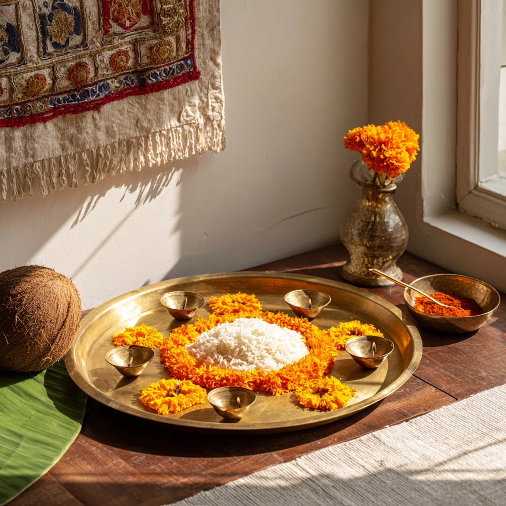 thali decoration ideas