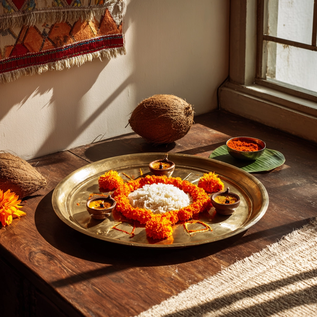 thali decoration ideas