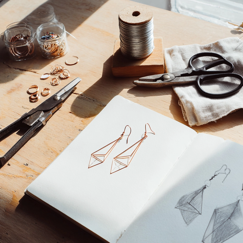 unique diy wire earrings ideas