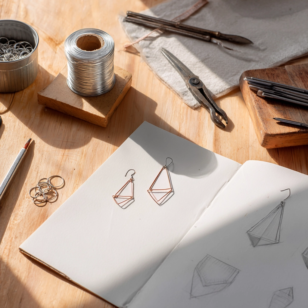 unique diy wire earrings ideas