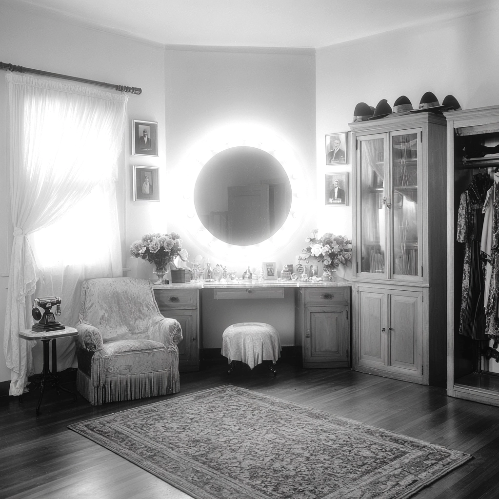 vintage dressing rooms hollywood