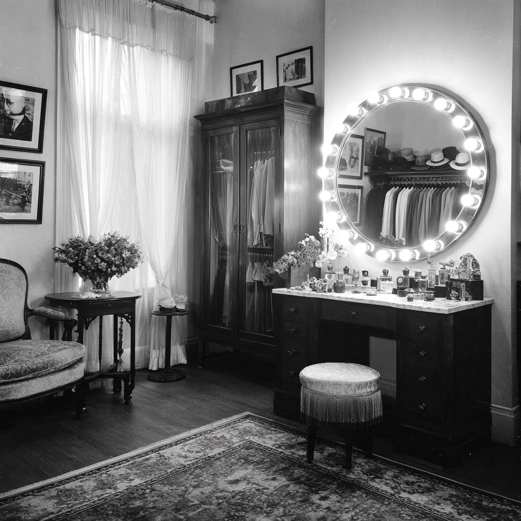 vintage dressing rooms hollywood