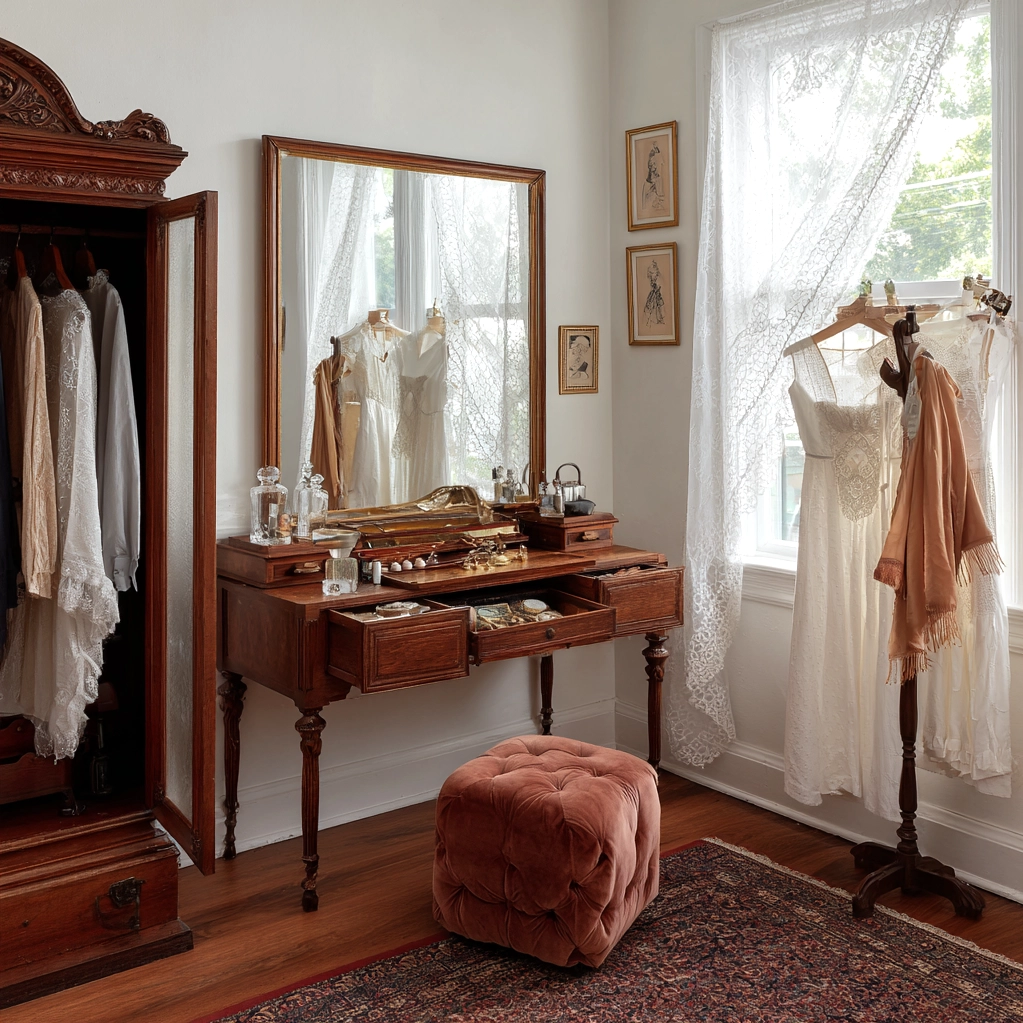 vintage dressing rooms ideas