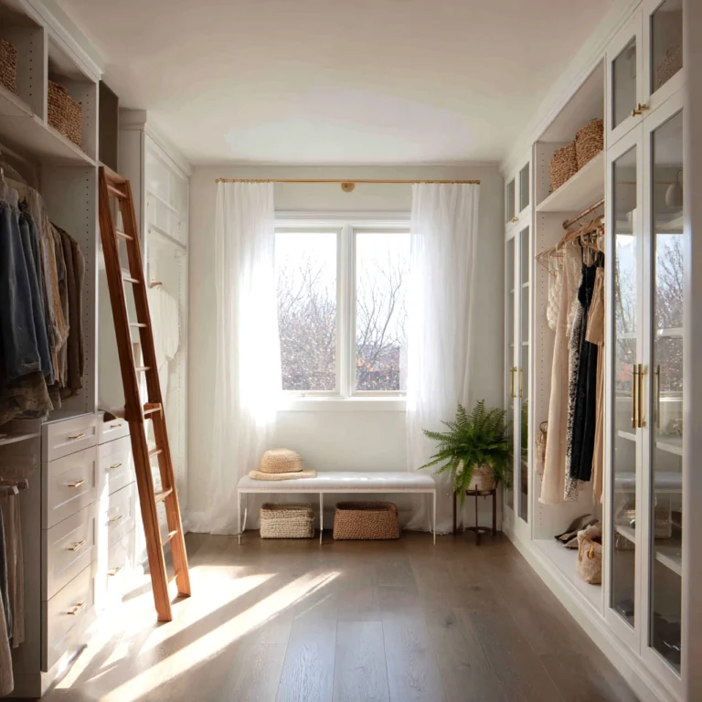 Walk In Closet Layout With Window: Transform Your Space with Brilliant Design